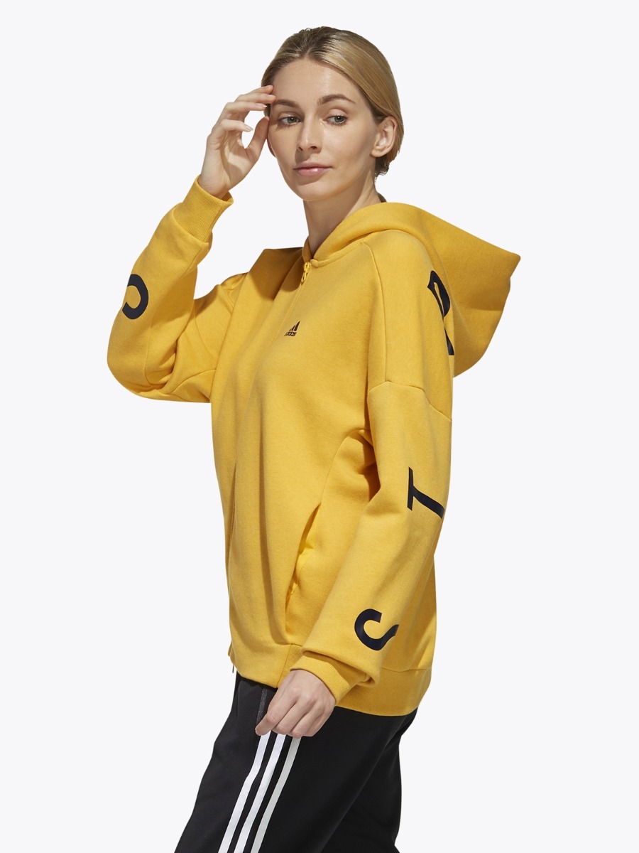 adidas W S2S SWT FZHD Active gold