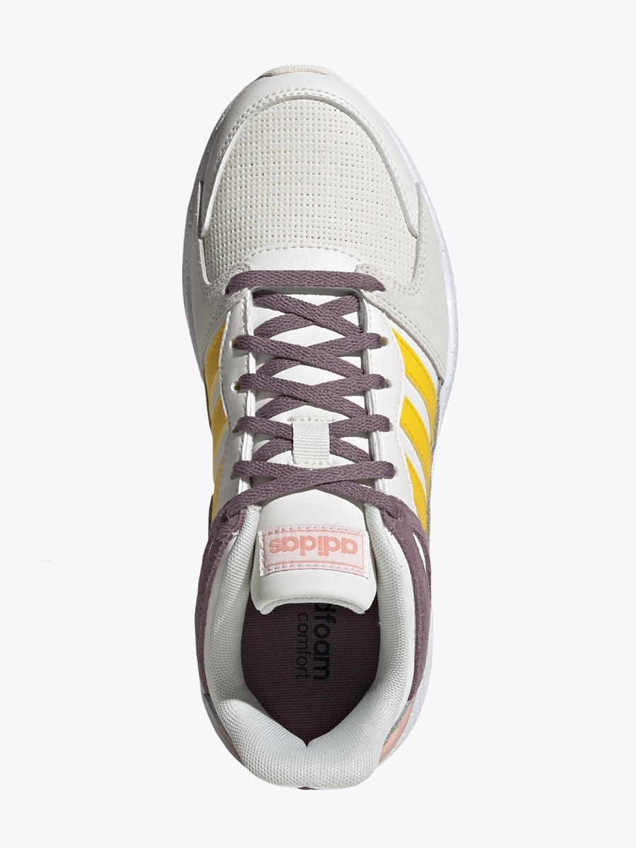 adidas Crazychaos Cloud White/ Eqt Yellow/ Lecacy Purple