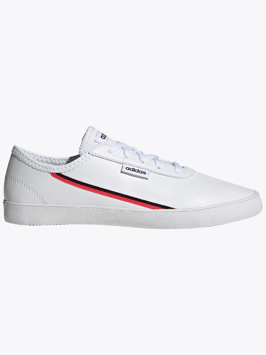 adidas Courtflash X Cloud White/ Shock Red/ Core Black
