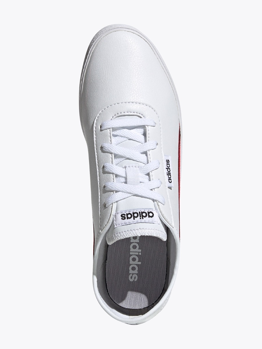 adidas Courtflash X Cloud White/ Shock Red/ Core Black