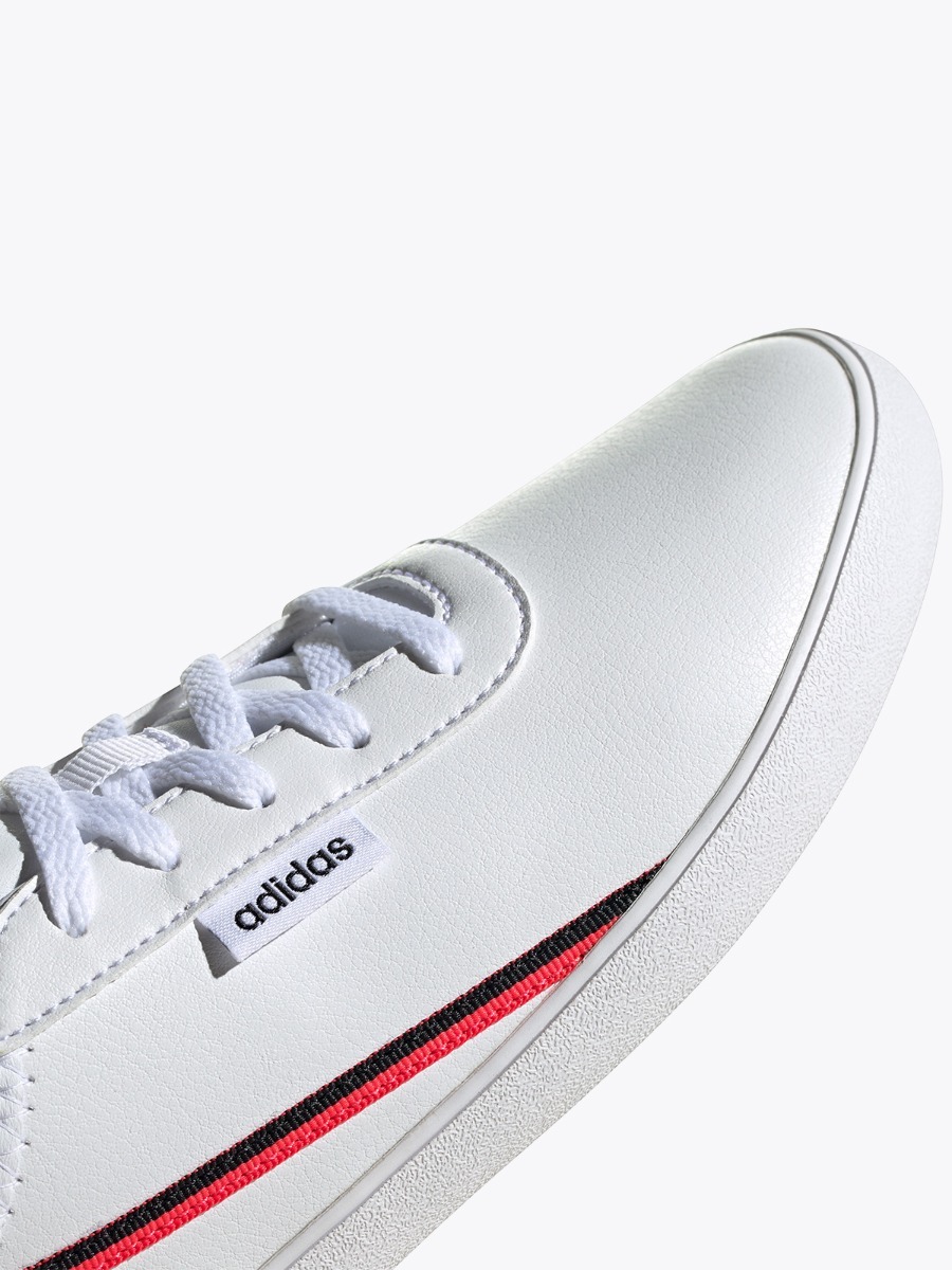 adidas Courtflash X Cloud White/ Shock Red/ Core Black