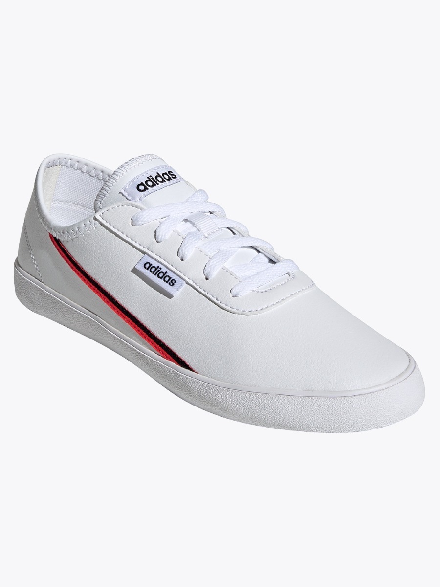 adidas Courtflash X Cloud White/ Shock Red/ Core Black