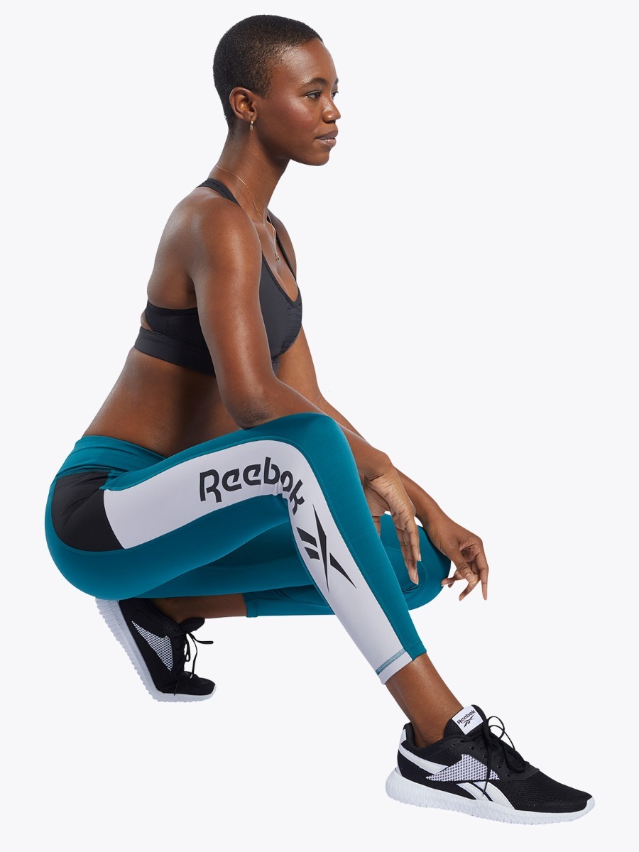 Reebok WOR Logo Tight Heritage Teal