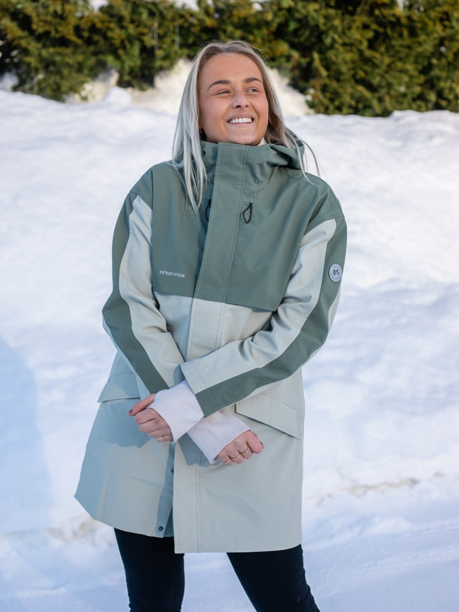 Twentyfour Mellow Iris Parkas Lysbeige