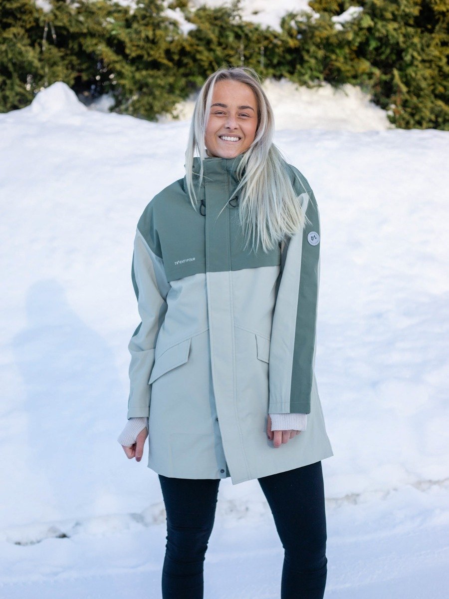 Twentyfour Mellow Iris Parkas Lysbeige