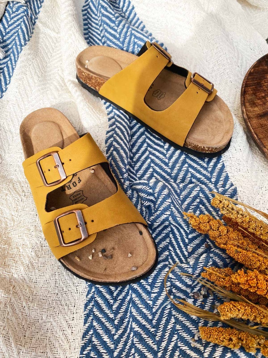 Fort Lauderdale Antibes Cork Sandal Inca Gold