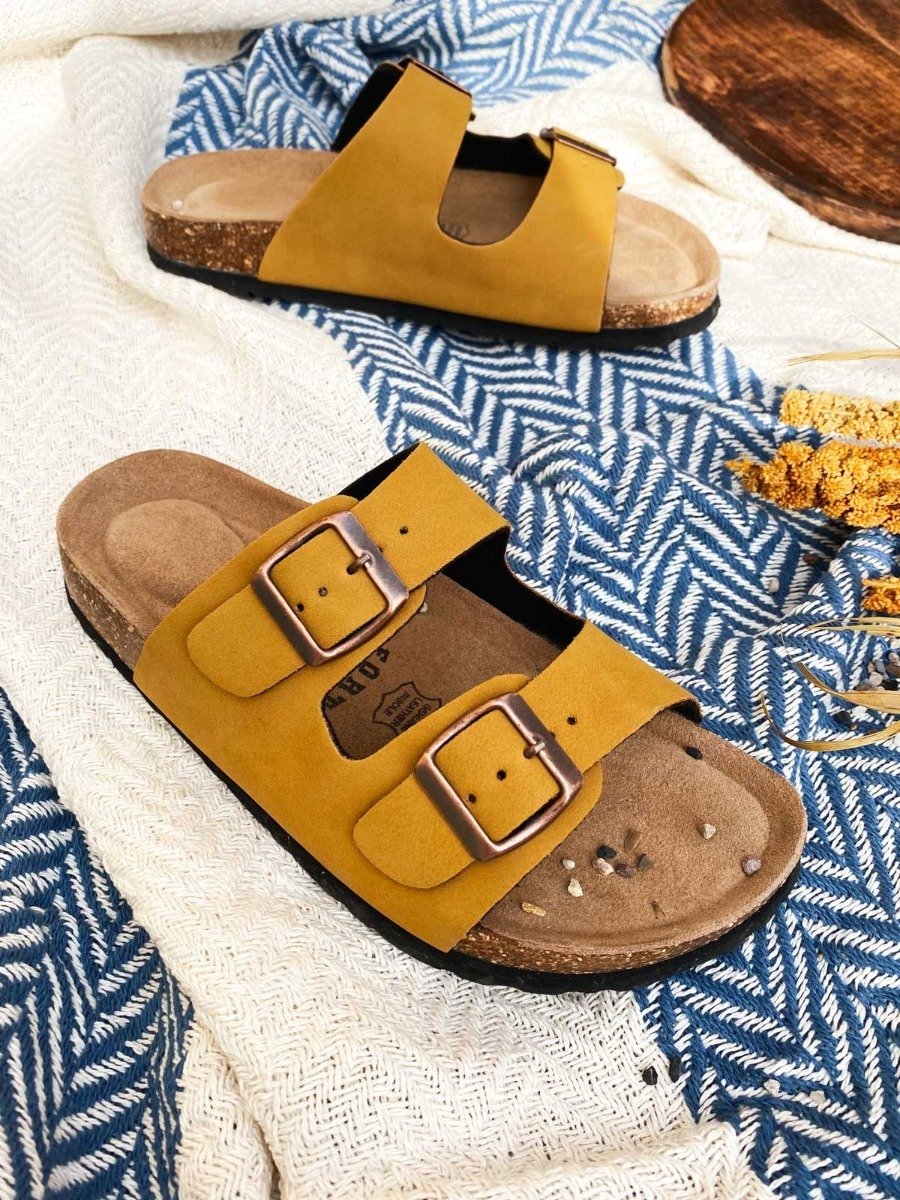 Fort Lauderdale Antibes Cork Sandal Inca Gold