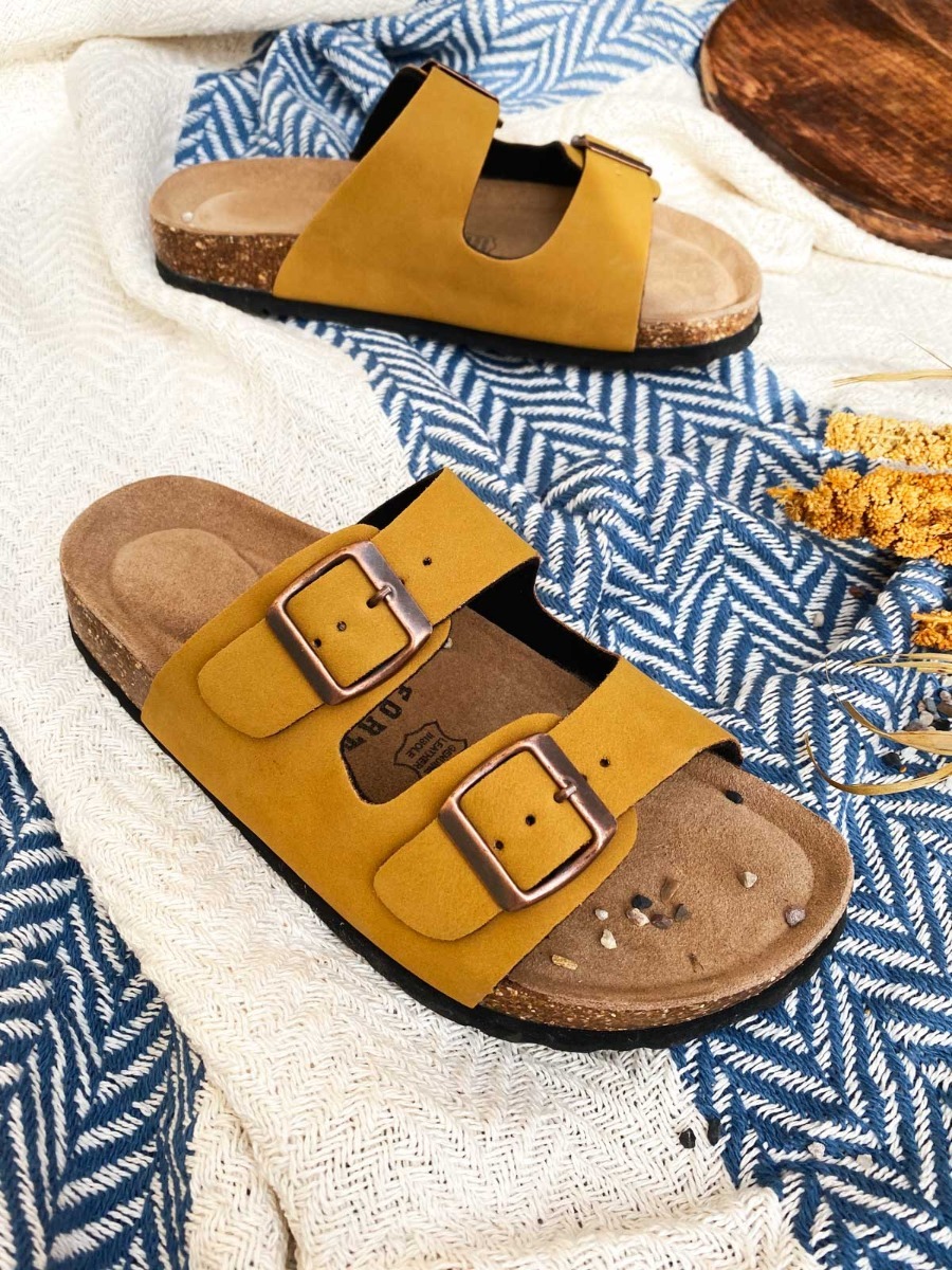 Fort Lauderdale Antibes Cork Sandal Inca Gold