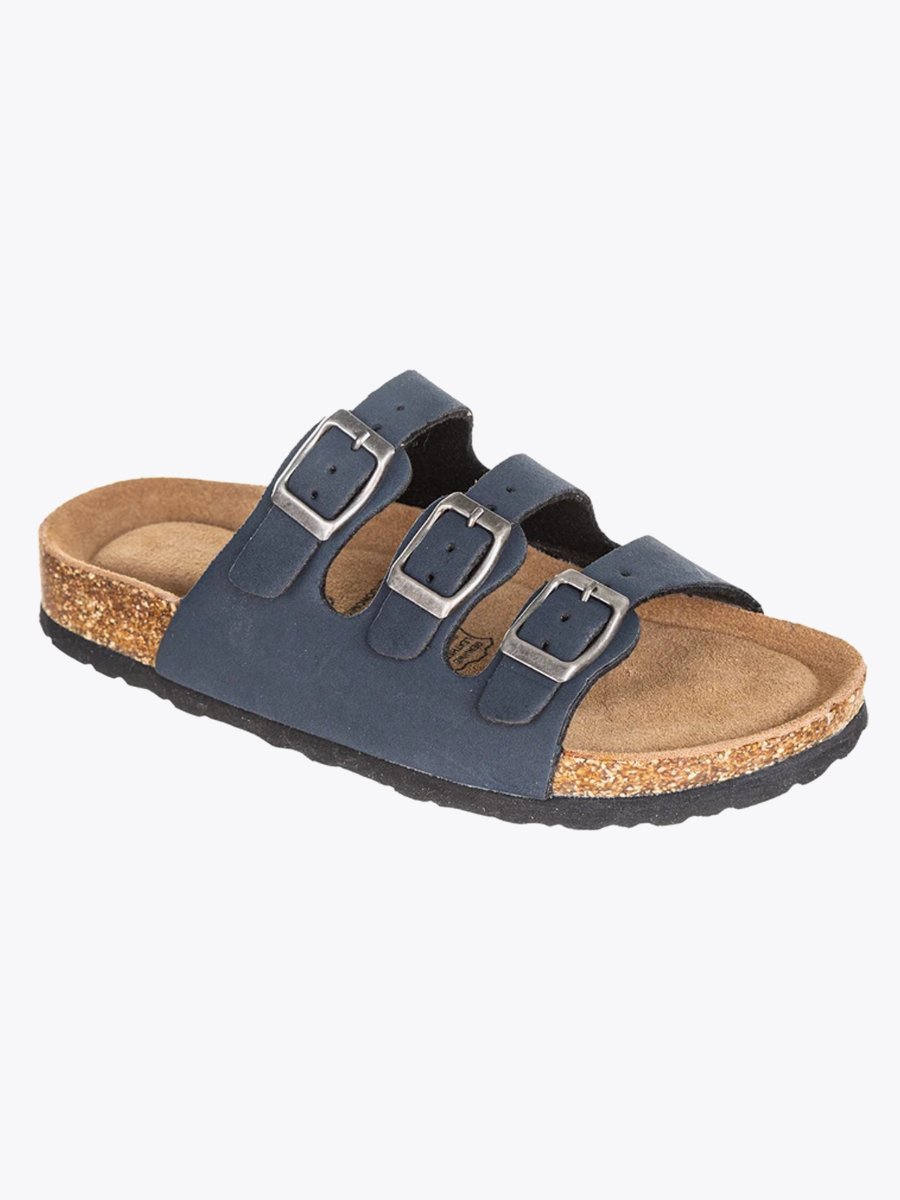 Fort Lauderdale Santa Cork Sandals Navy Blazer