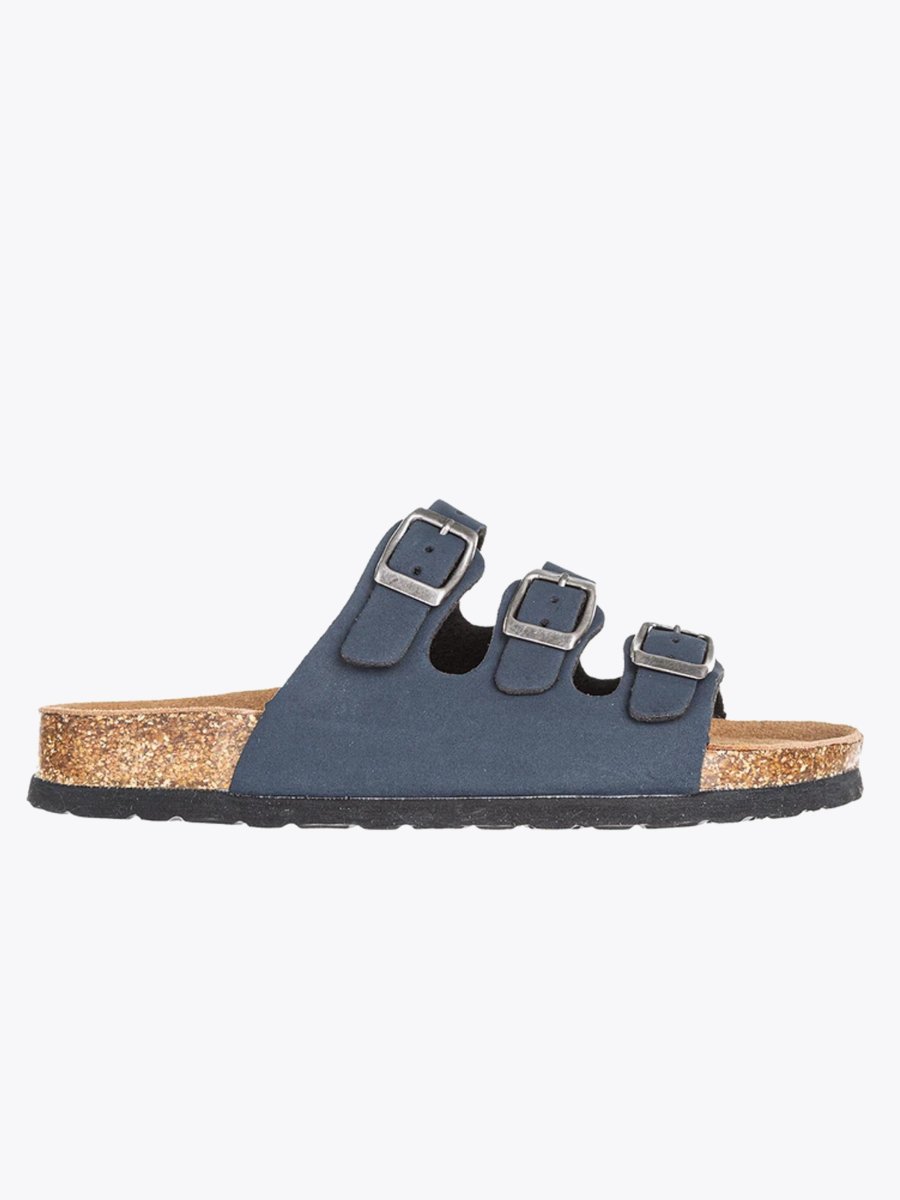 Fort Lauderdale Santa Cork Sandals Navy Blazer