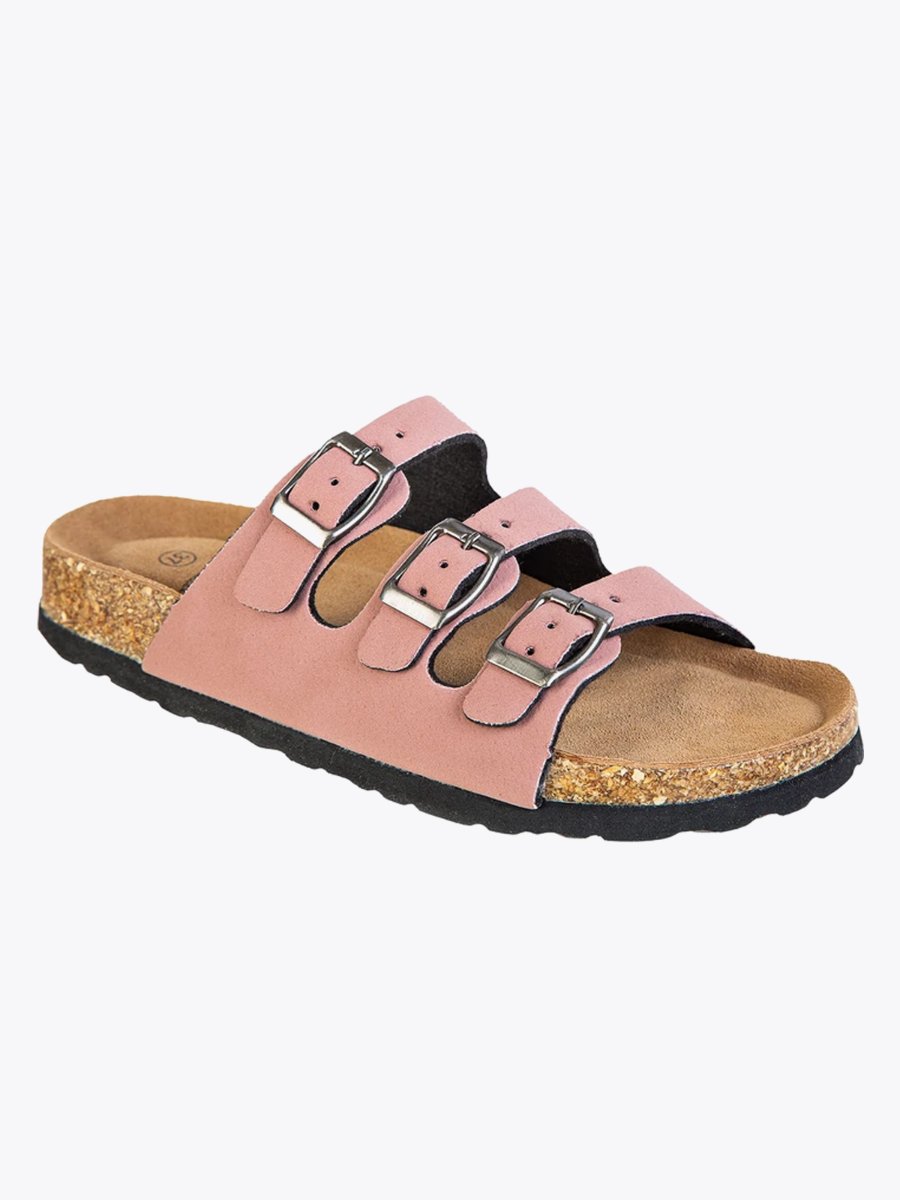 Fort Lauderdale Santa Cork Sandals Dusty Rose