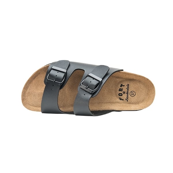 Fort Lauderdale Antibes Cork Sandal Sort