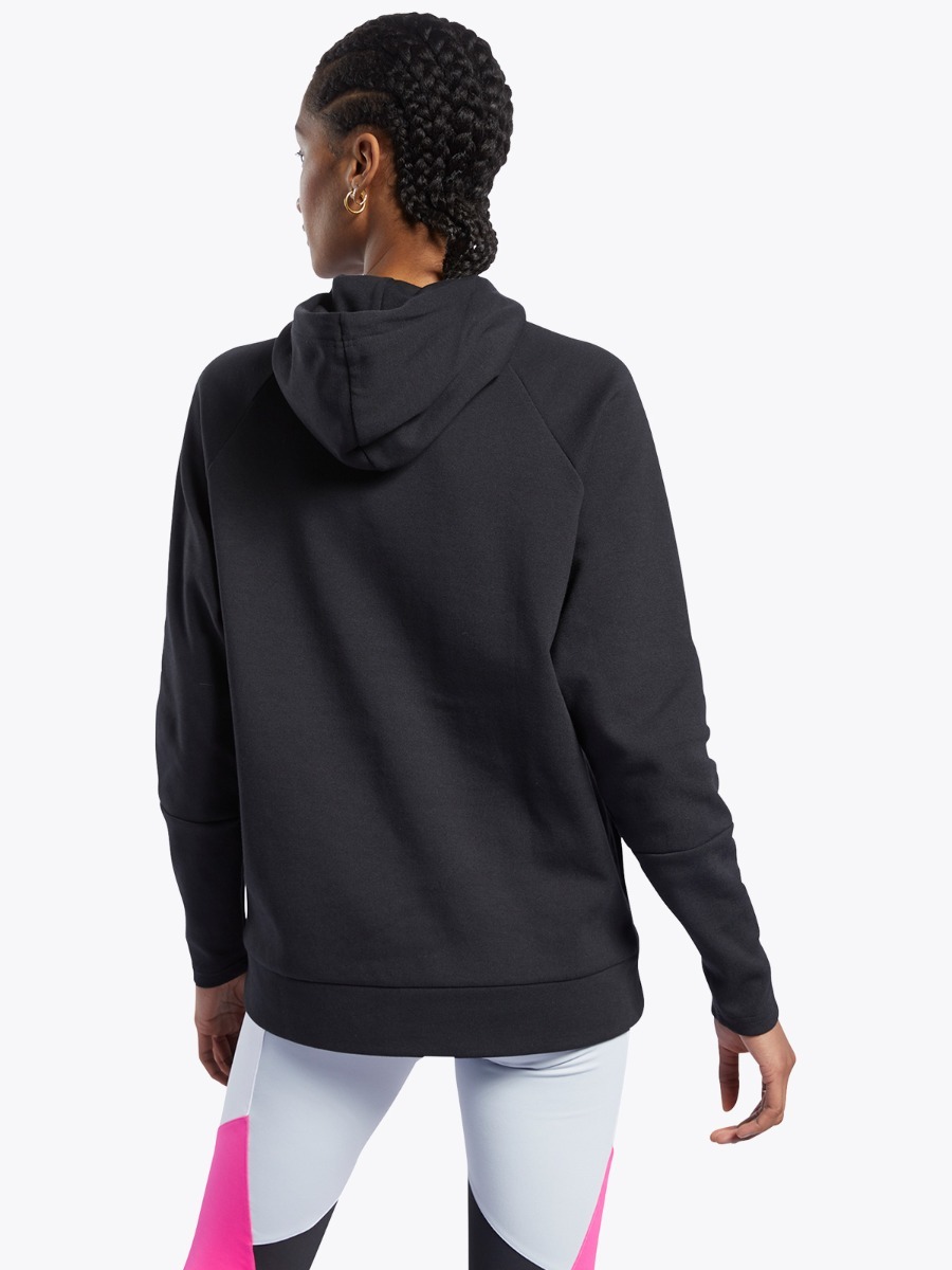 Reebok Quick Cotton Vector Hoodie Black