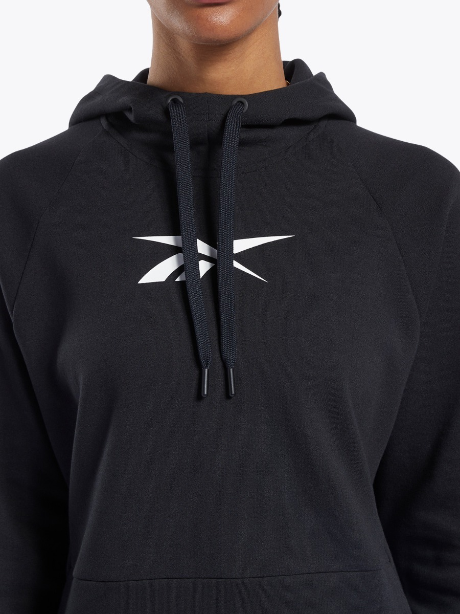 Reebok Quick Cotton Vector Hoodie Black