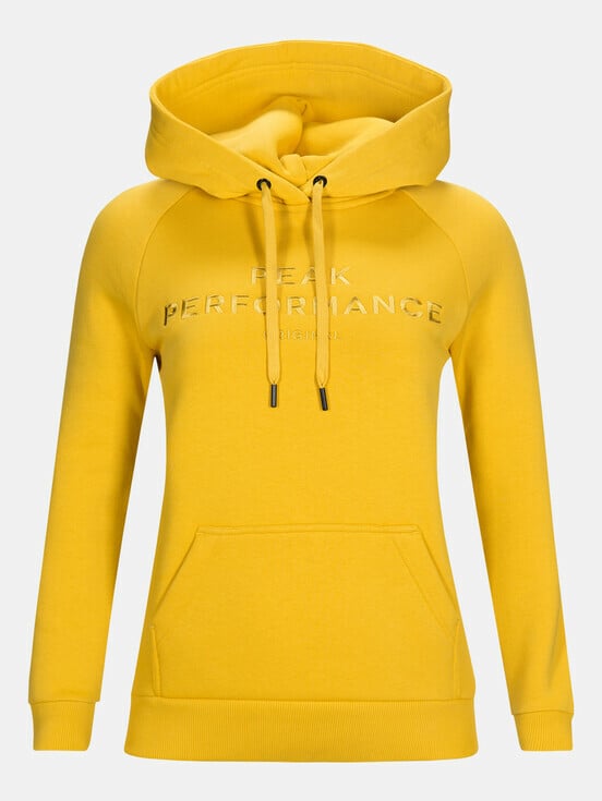 Peak Performance Original Hood Yellow Flow