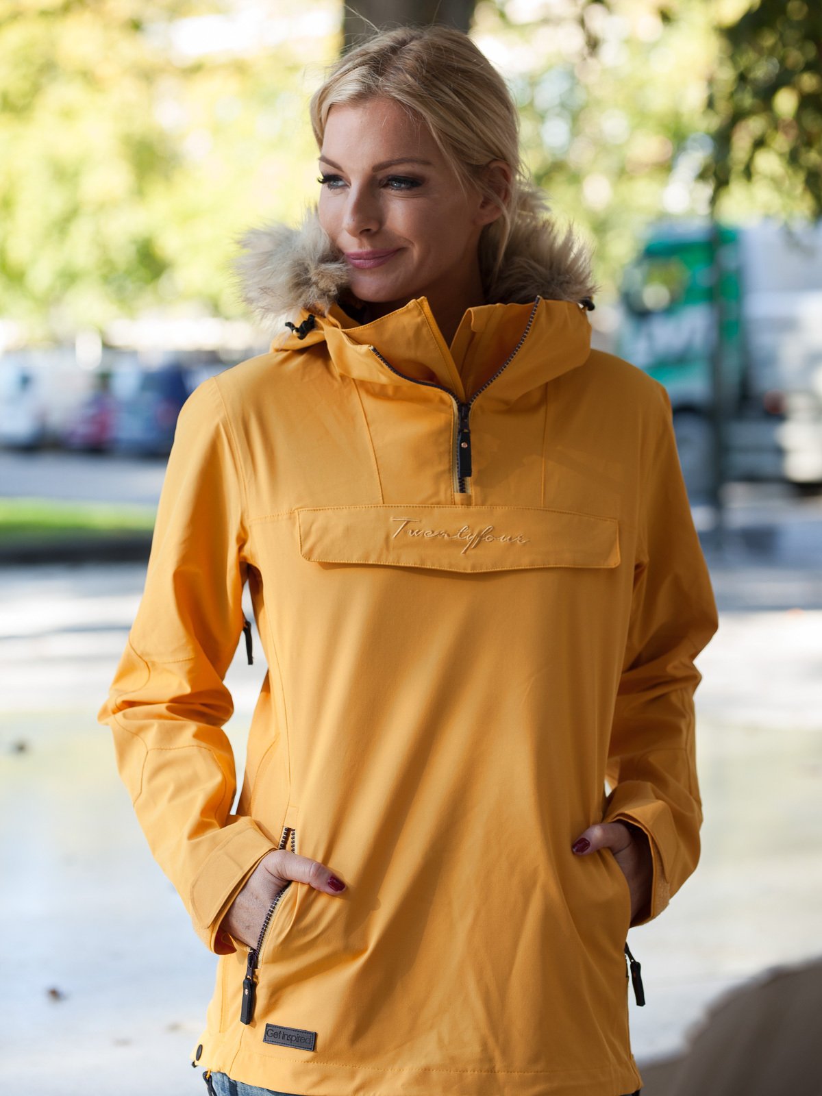 Twentyfour Get Inspired <3 Twentyfour Anorakk Støvgul