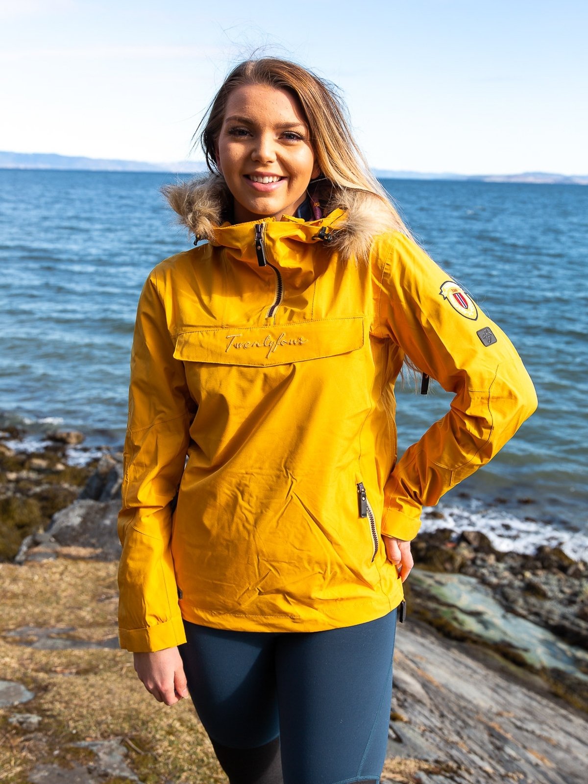 Twentyfour Get Inspired <3 Twentyfour Anorakk Støvgul