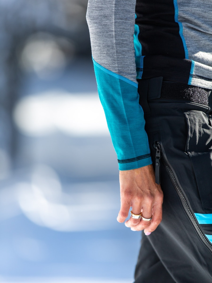 Peak Performance Magis Half Zip Grey melange