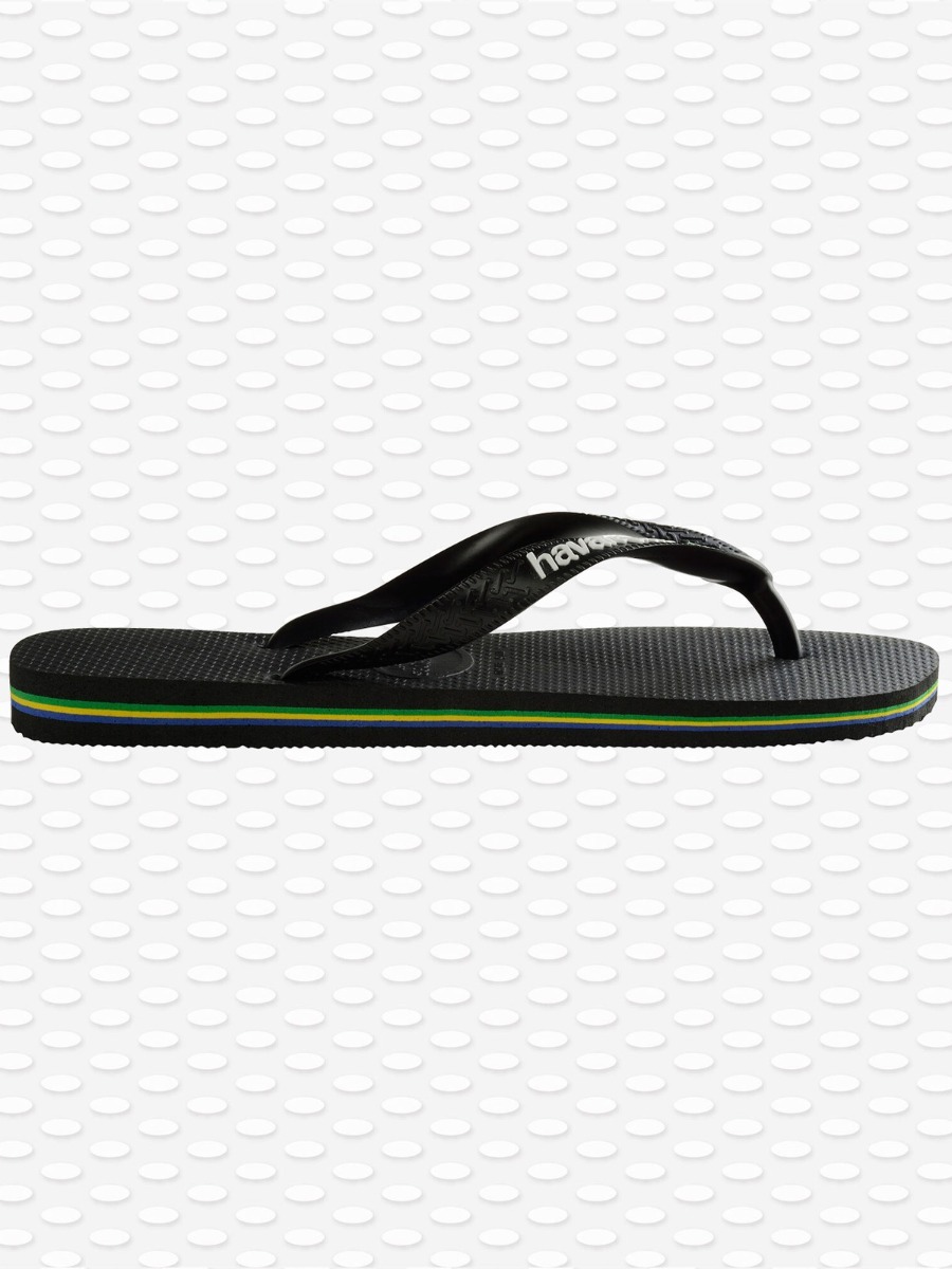 Havaianas Brasil Logo Black