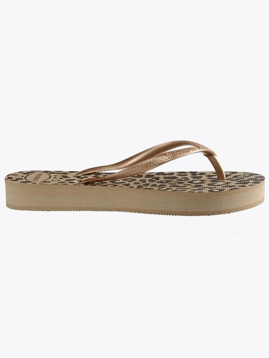 Havaianas Slim Flatform Rose Gold