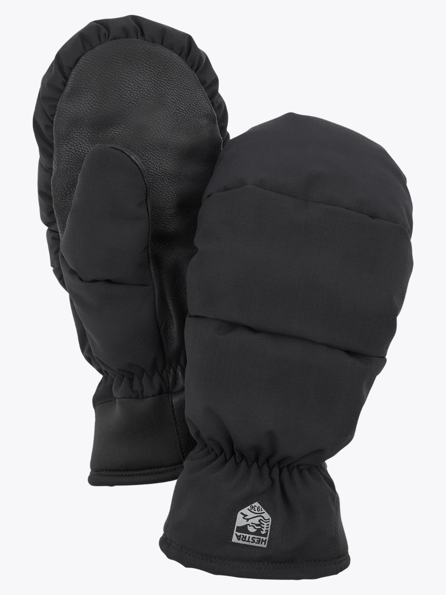 Hestra Swisswool Merino Mitt Black