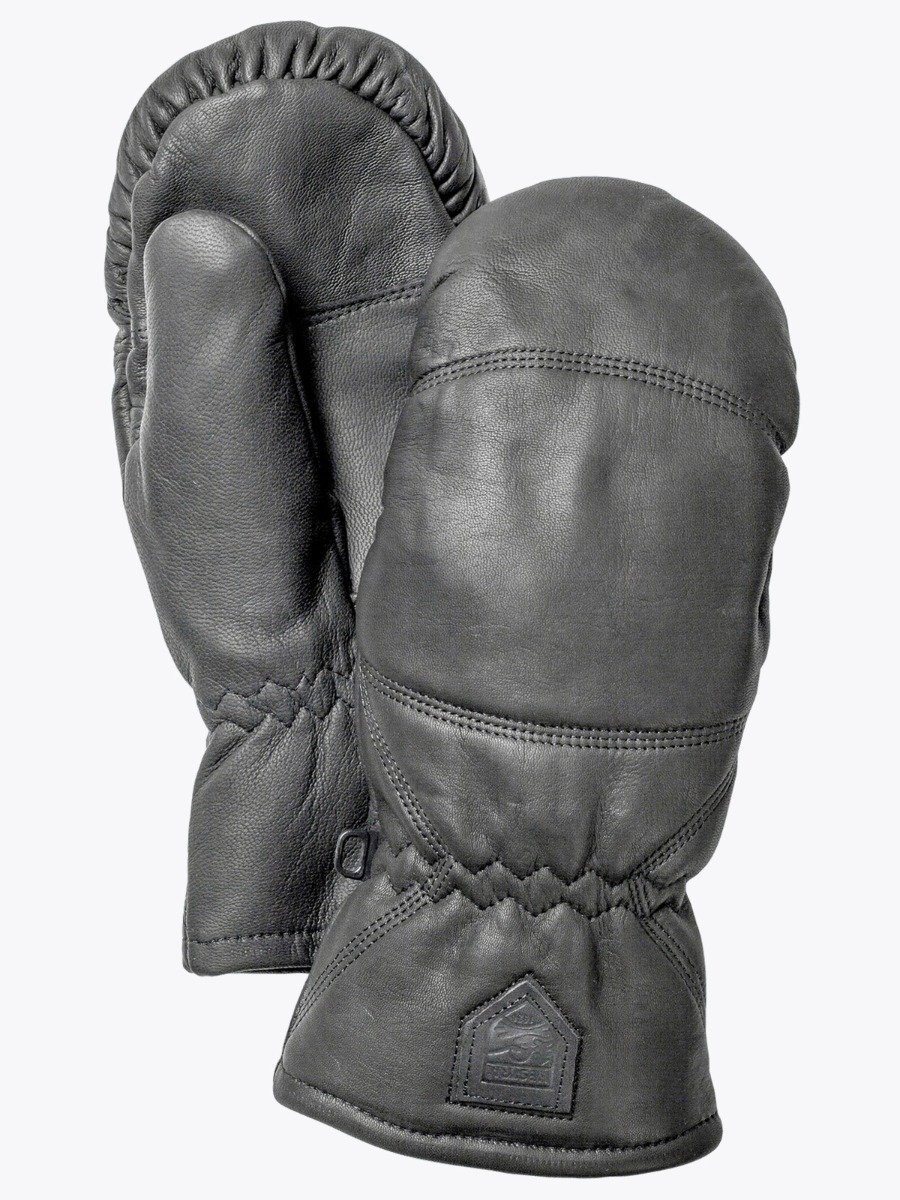 Hestra Leather Box Mitt Sort