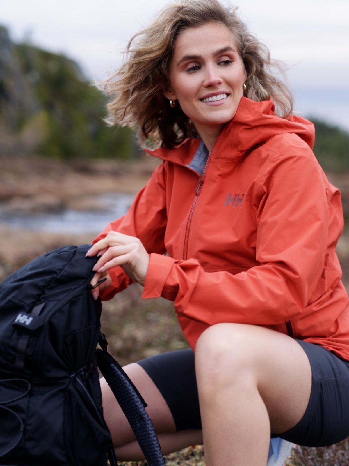 Helly Hansen Blaze 3L Shell Jacket Terracotta