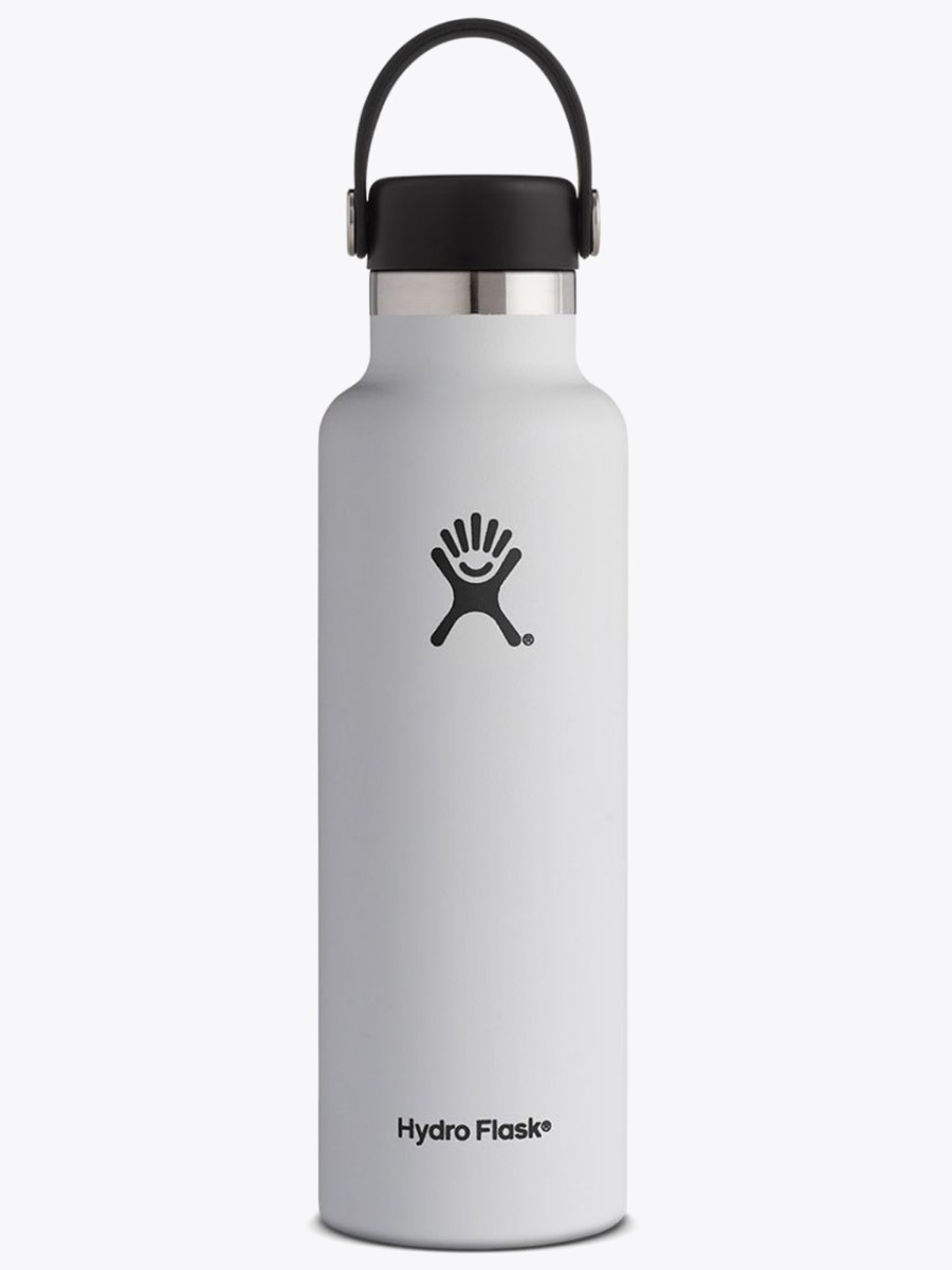 Hydro Flask 21 Oz Standard Mouth w/Flex Cap White
