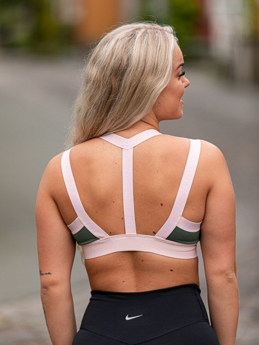 Nike Indy Logo Bra Juniper Fog