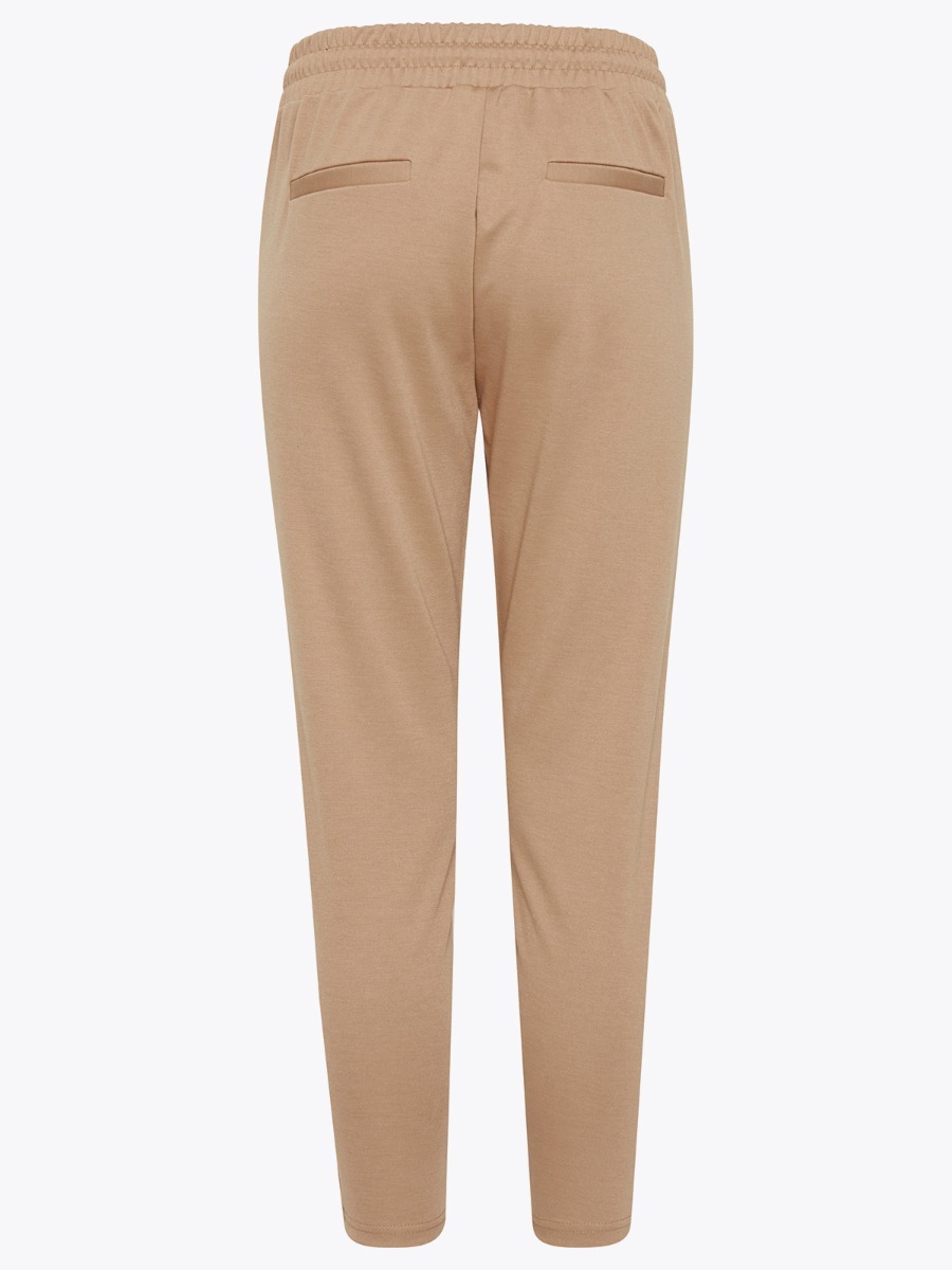 Ichi Kate Pant Cropped Natural