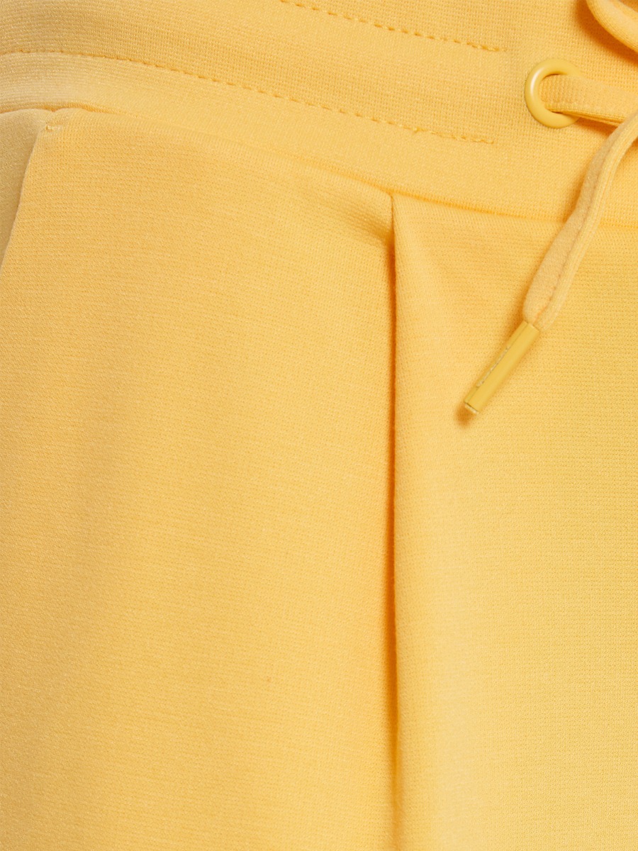 Ichi Kate Pant Cropped Buff Yellow