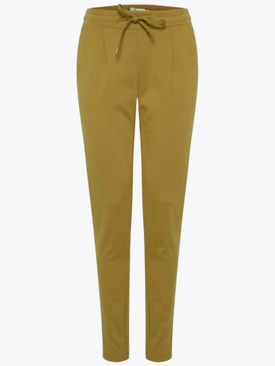 Ichi Kate Pant Long Bronze Mist