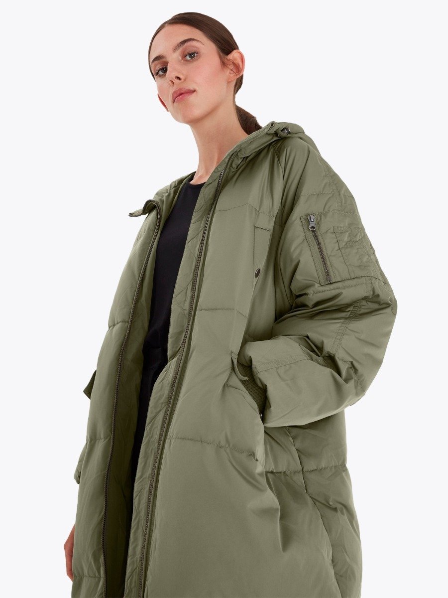 Ichi Bunala Down Jacket Deep Lichen Green