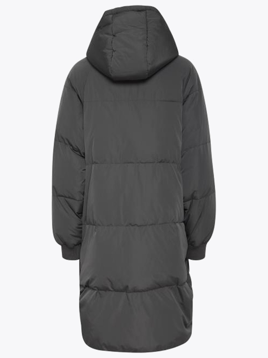 Ichi Bunala Down Jacket Asphalt