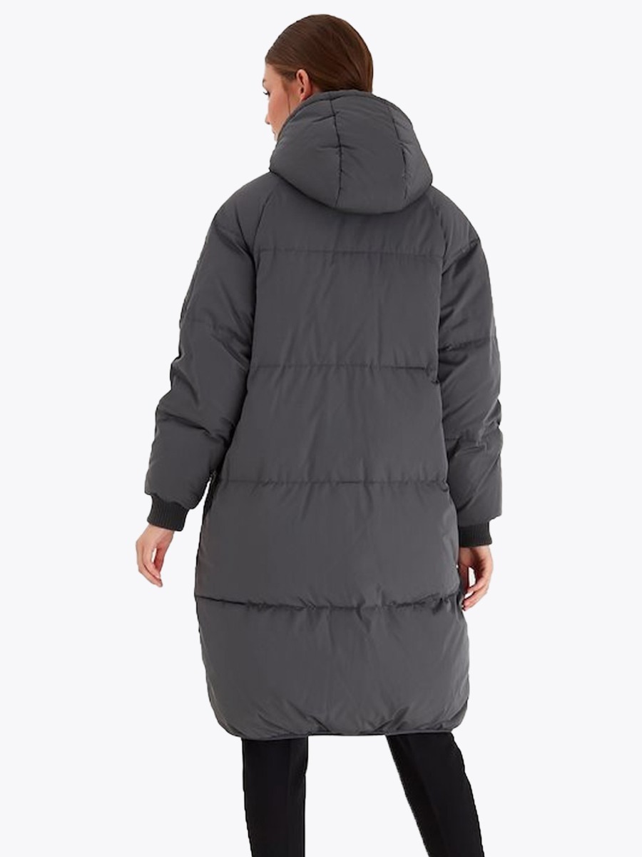 Ichi Bunala Down Jacket Asphalt