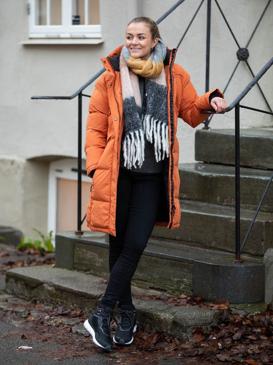 Ichi Vibe Scarf Peach Whip - Get Inspired Exclusive Collection