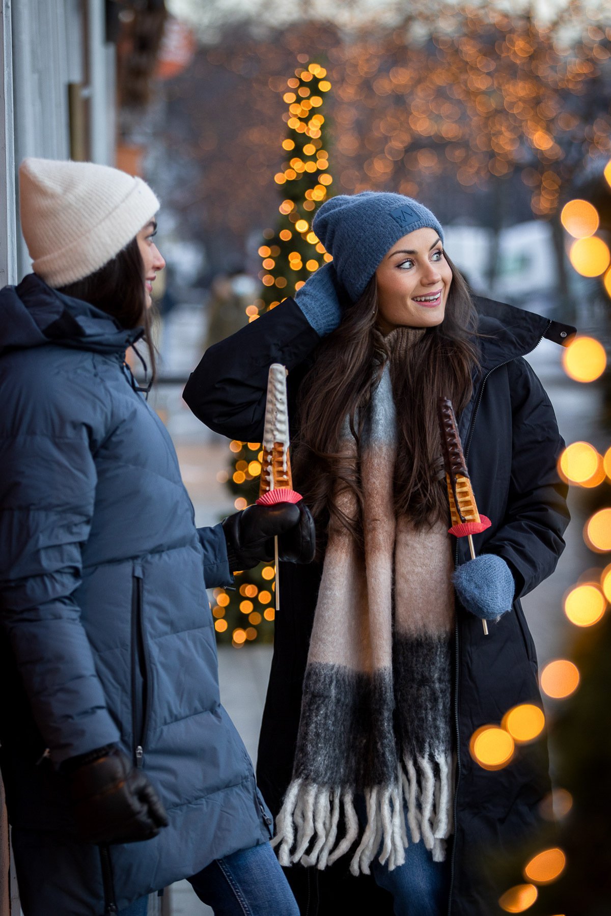 Ichi Vibe Scarf Peach Whip - Get Inspired Exclusive Collection