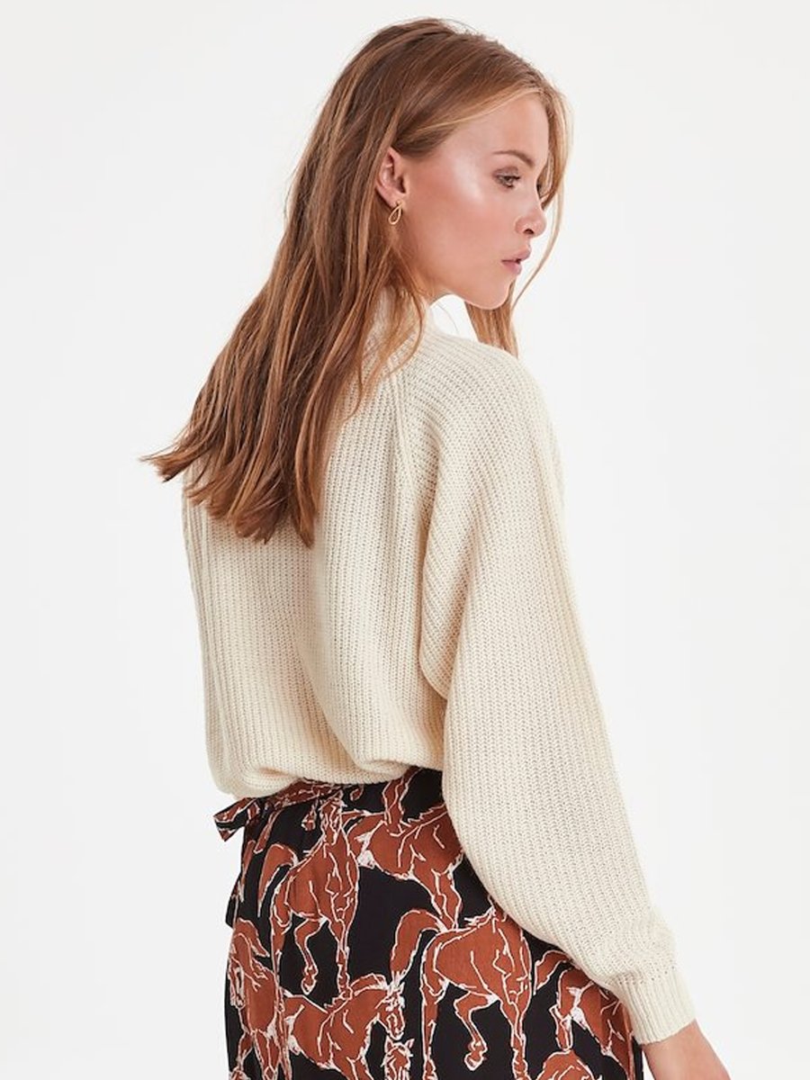 Ichi Marat Turtleneck Tapioca