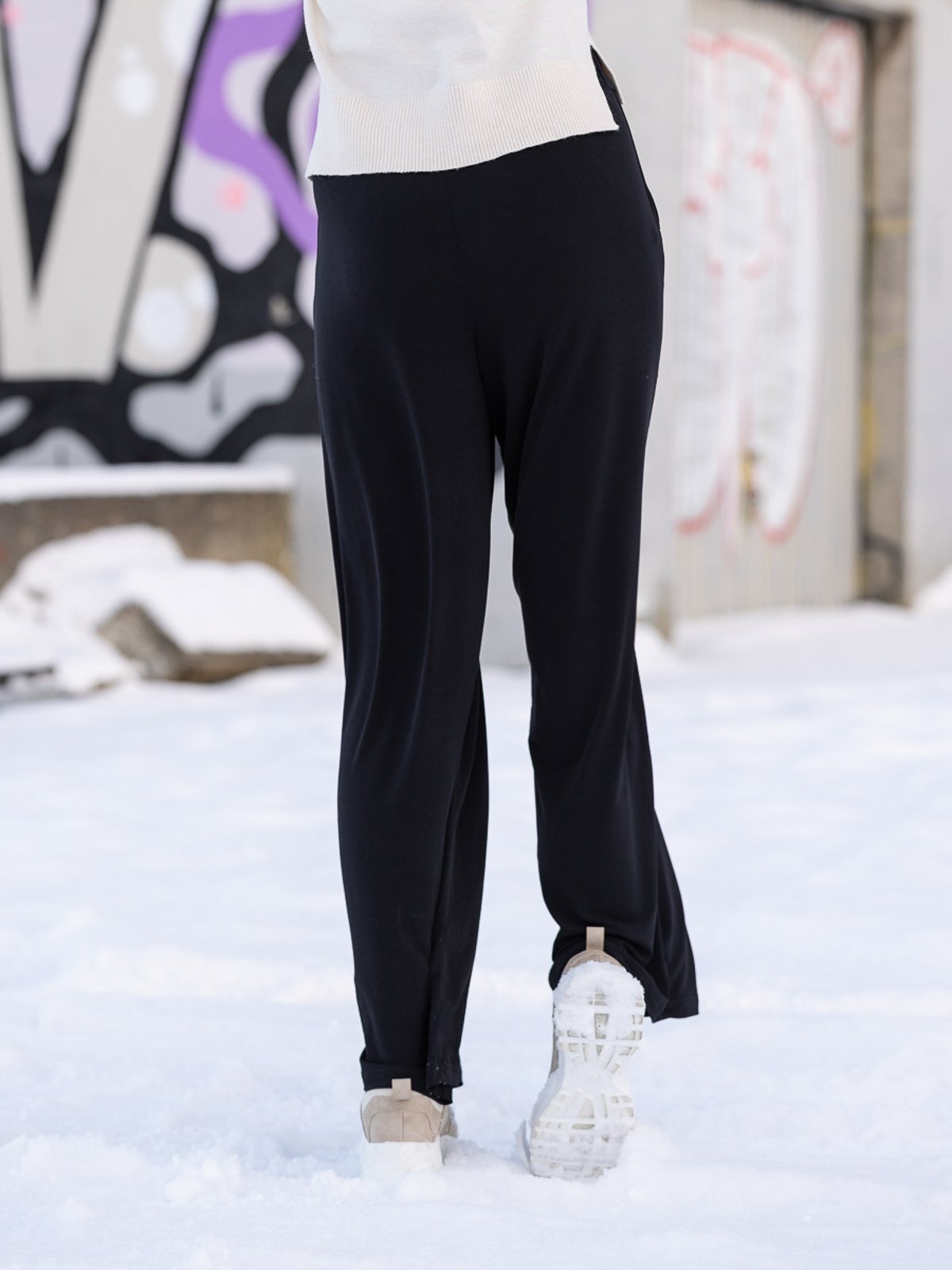 Ichi Lima Pant Black