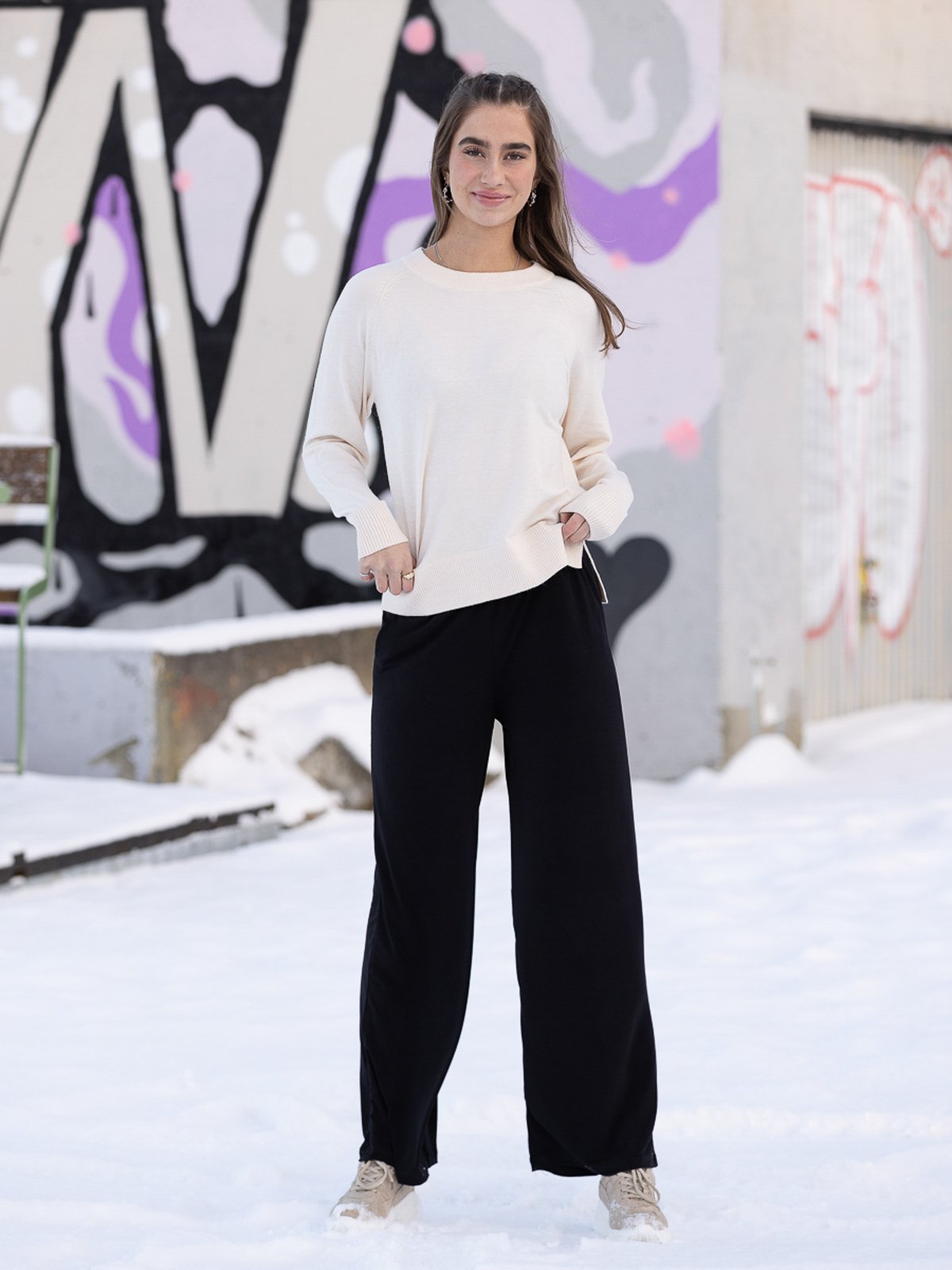 Ichi Lima Pant Black