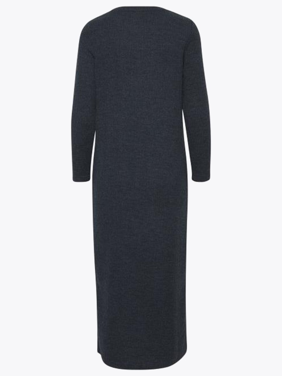Ichi Eluise Dress Total Eclipse