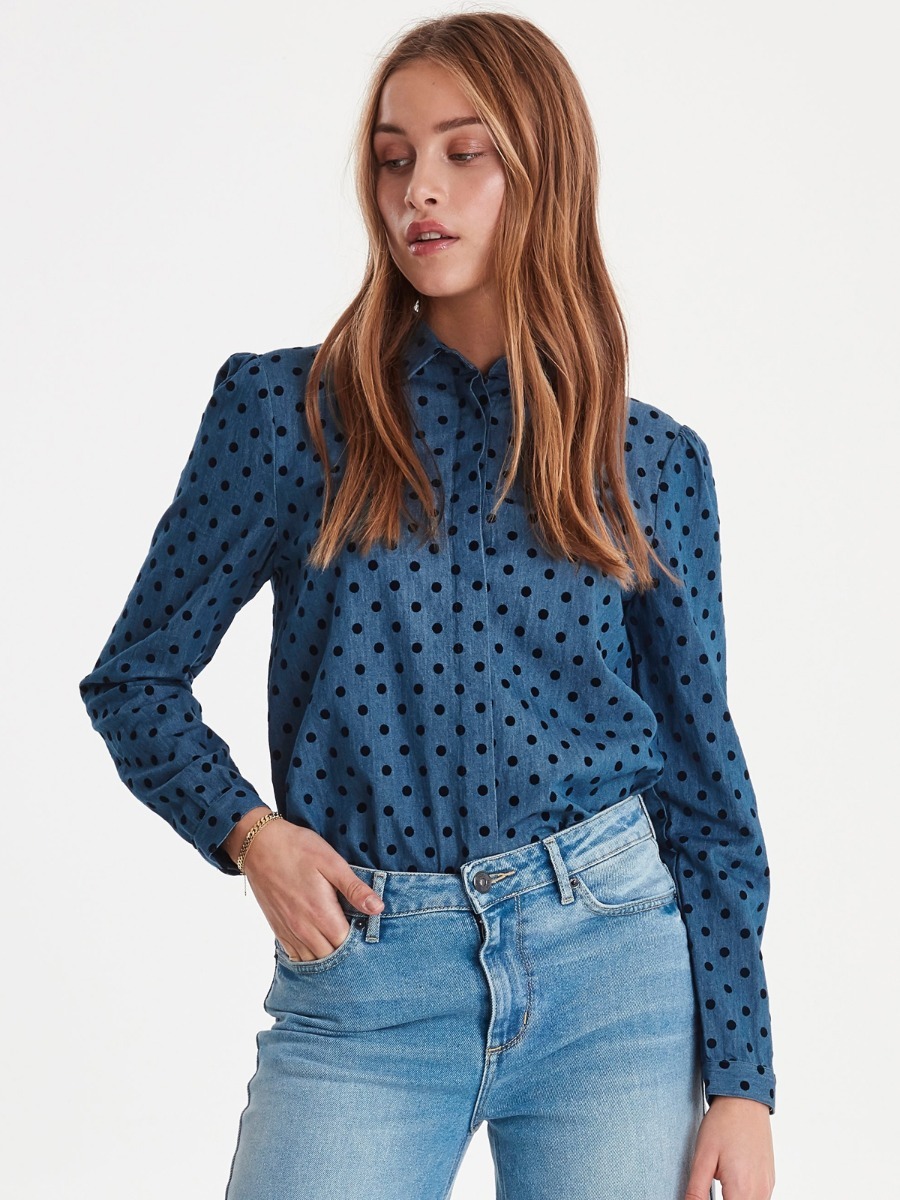 Ichi Bekkasin Shirt Dark Blue