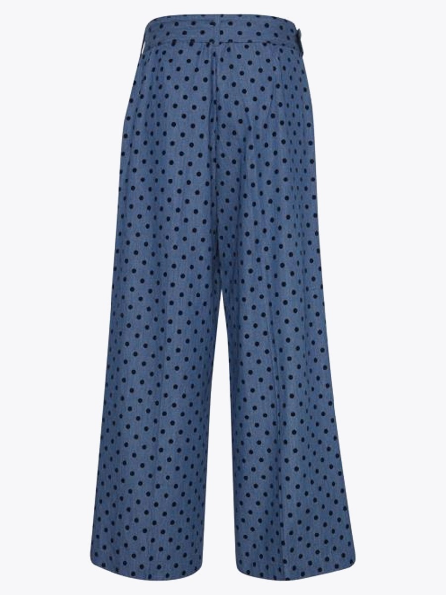 Ichi Bekkasin Pant Dark blue