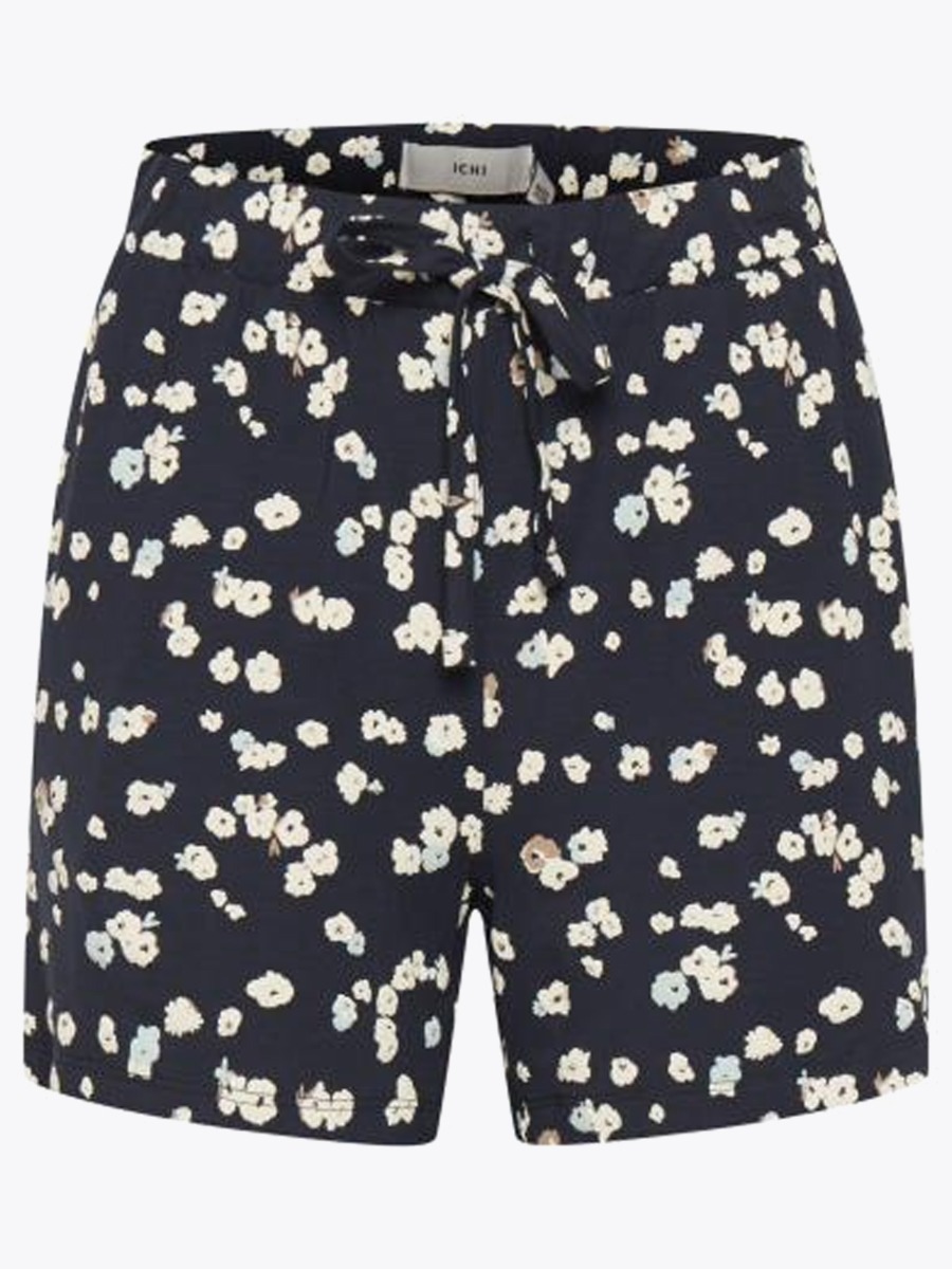 Ichi Lisa Shorts Cool Blue
