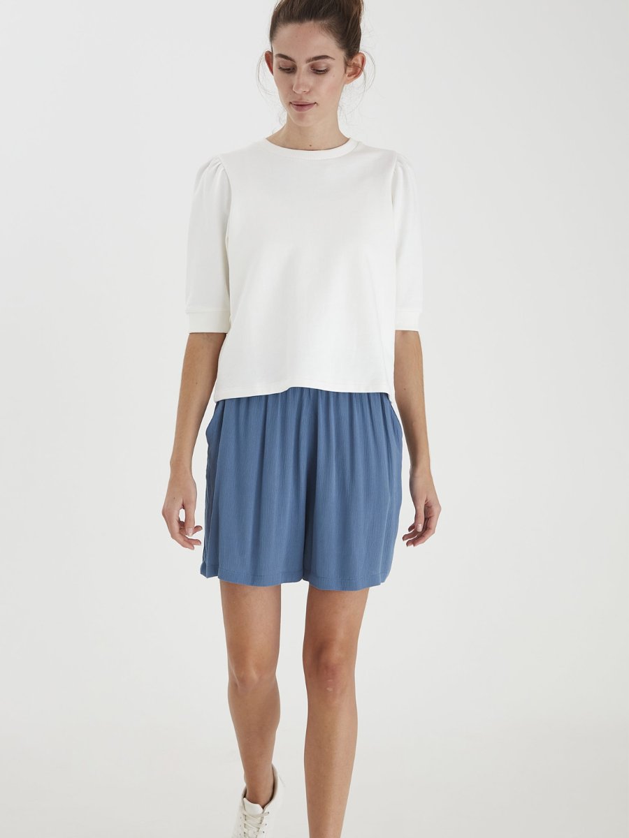 Ichi Marrakech Shorts Coronet Blue