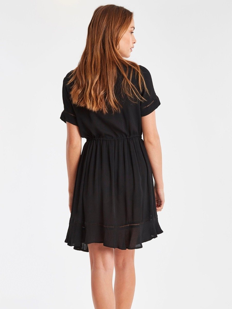 Ichi Fernanda Dress Black