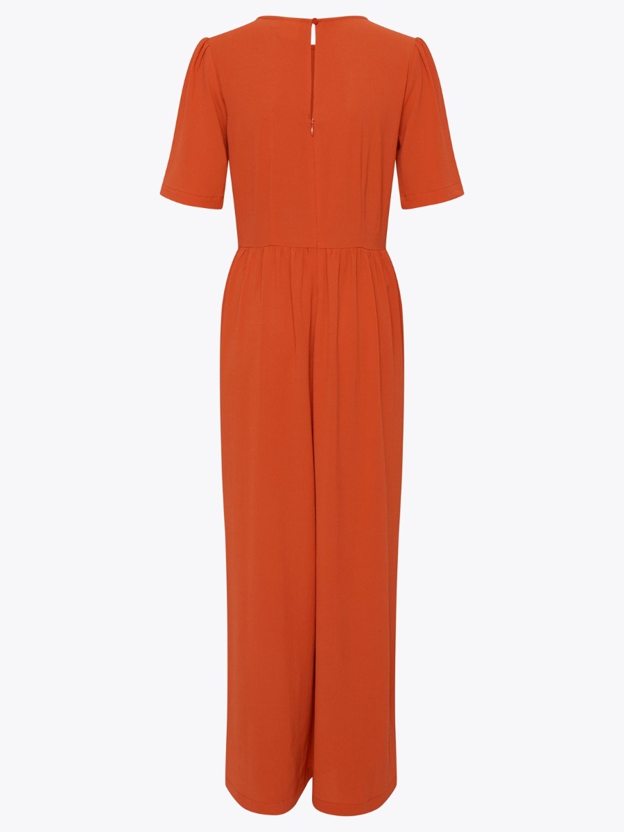 Ichi Bright Jumpsuit Summer Fig
