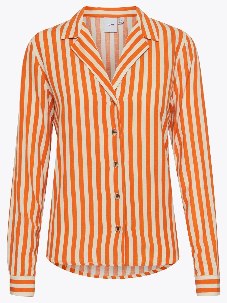 Ichi Julle Shirt Jaffa Orange