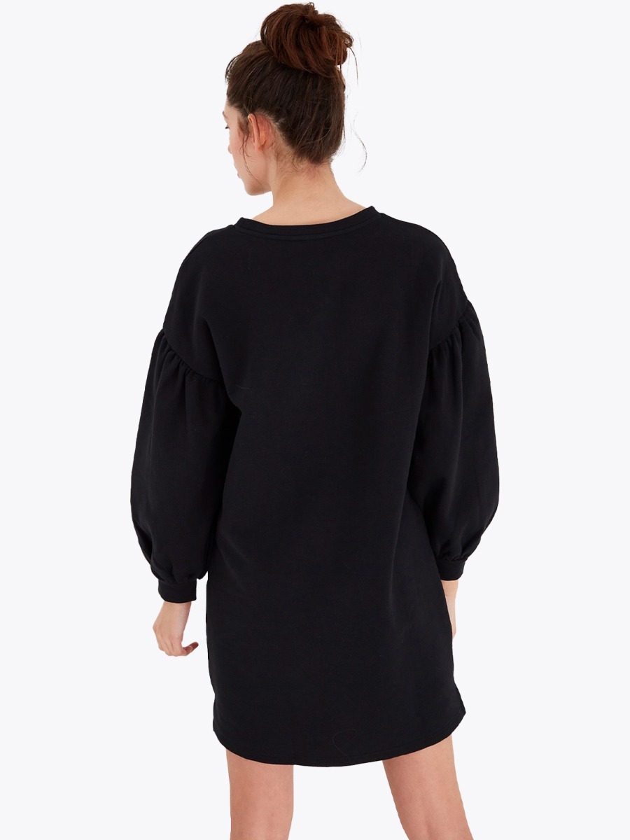 Ichi Yuna Dress Black