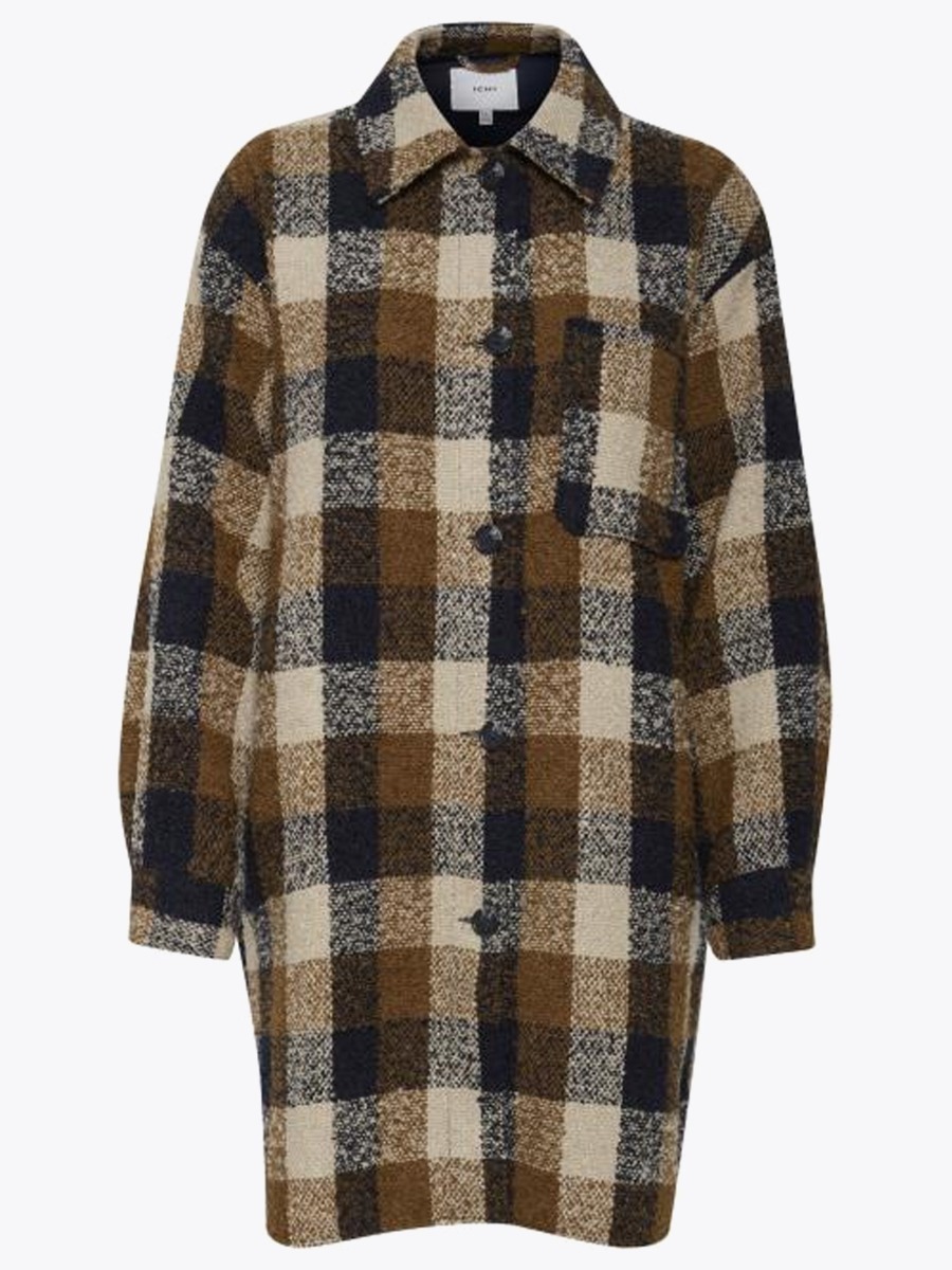 Ichi Gwenna Jacket Bronze Mist